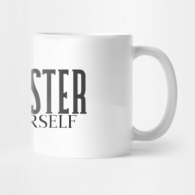 Stoic Philosophy Motivational Master Yourself Quote Design by New East 